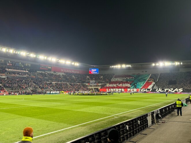 Zápas Slavia - RSC Anderlecht Brusel