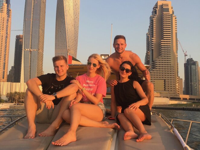 Naše první Dubaj