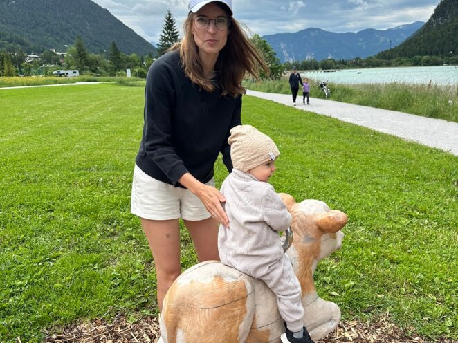 Zastávka po cestě do Itálie v Maurach - Achensee