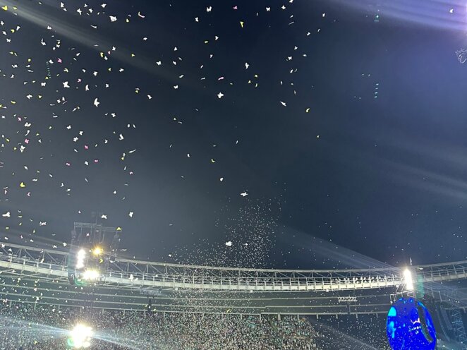 Koncert Coldplay ve Vídni