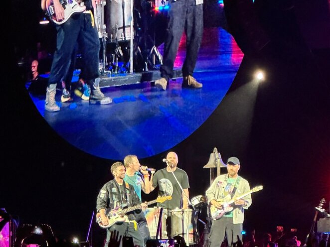 Koncert Coldplay ve Vídni