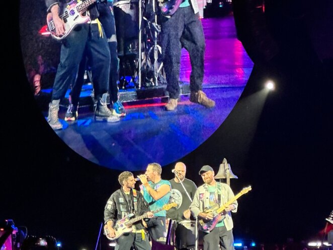 Koncert Coldplay ve Vídni