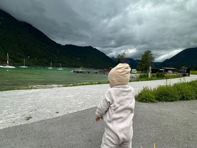 Zastávka po cestě do Itálie v Maurach - Achensee