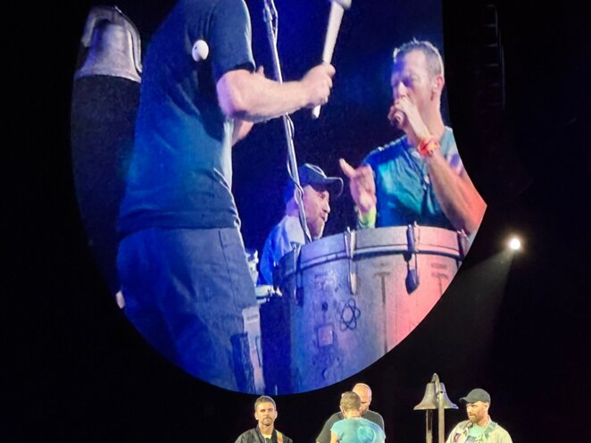 Koncert Coldplay ve Vídni