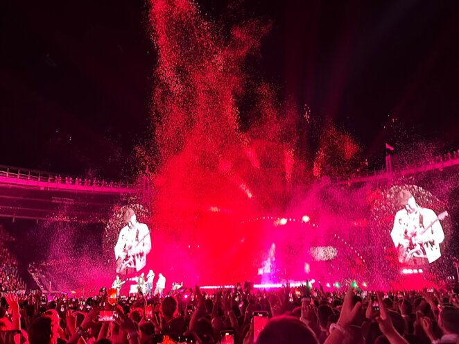 Koncert Coldplay ve Vídni