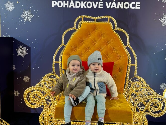 Vánoční výlet do Prahy a stříhání Sebíka