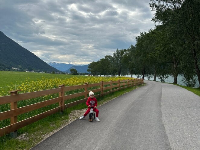 Zastávka po cestě do Itálie v Maurach - Achensee