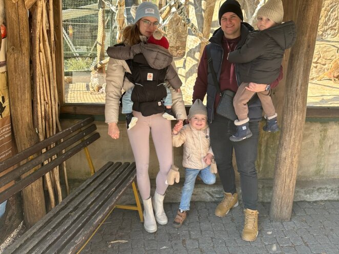 ZOO v Liberci s babi a dědou