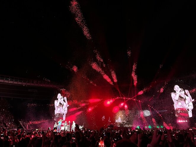 Koncert Coldplay ve Vídni
