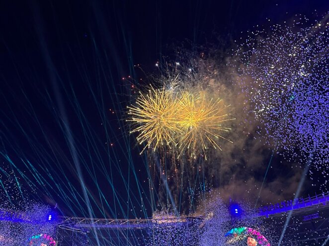Koncert Coldplay ve Vídni