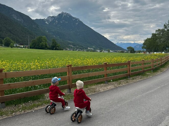 Zastávka po cestě do Itálie v Maurach - Achensee