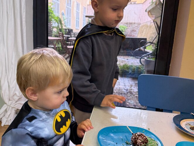 Vyrábění čokolády s Chocco caffe v Rodinném centru 05/2025
